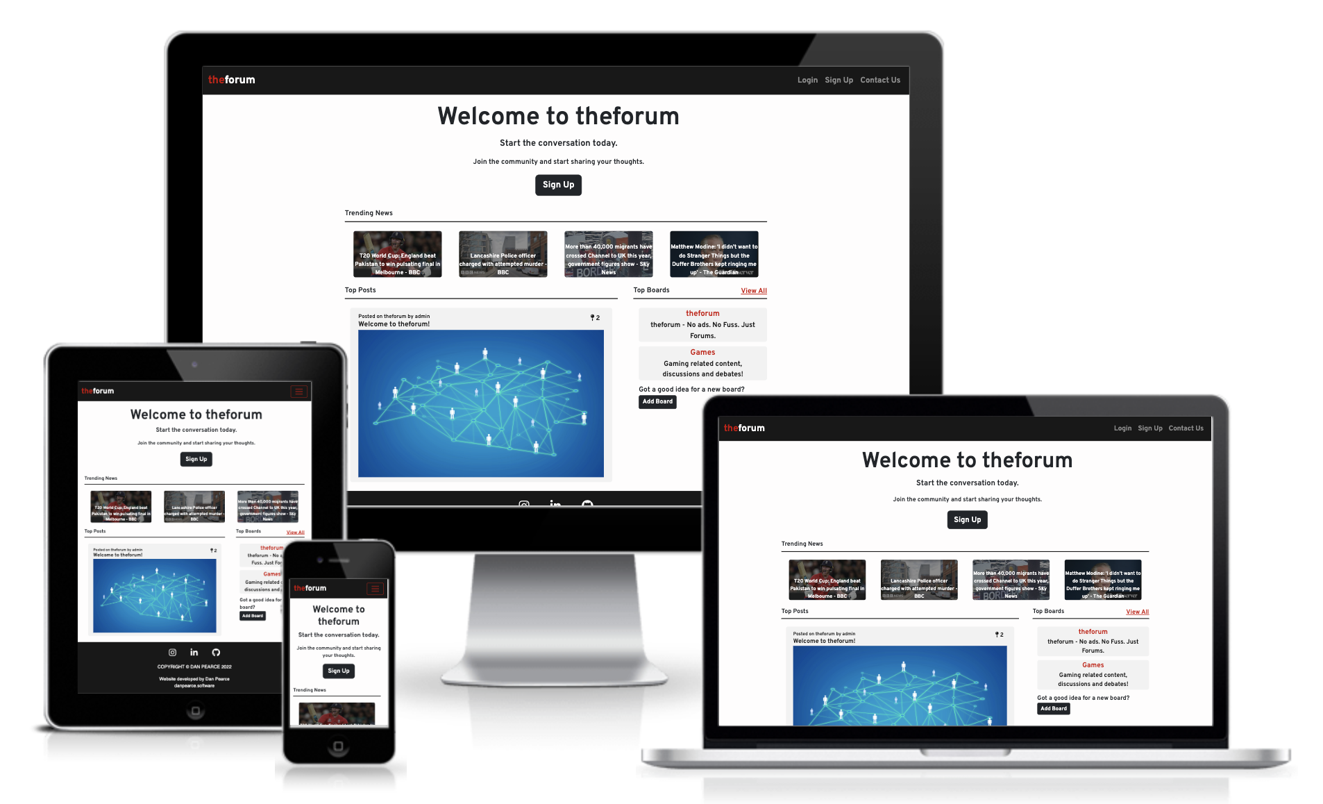 The Forum screenshot